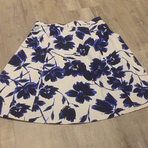 Beautiful mid length floral skirt